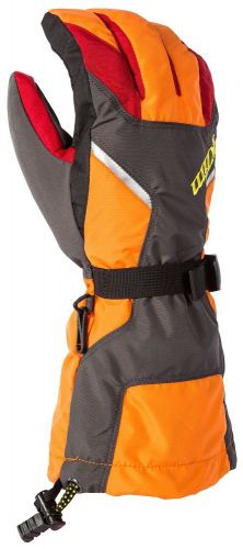 Klim 2016 klimate snow snowmobile gloves (pair) orange adult all sizes