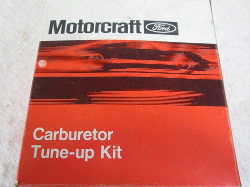 Vintage ford motorcraft ct 1253 carburetor tune-up kit box, parts &amp; gaskets