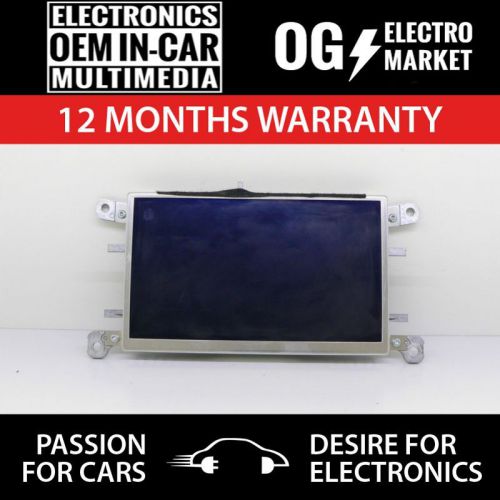 Audi a4 b8 a5 central info display navi gps tft lcd cid 8t0919603e laj065t001a