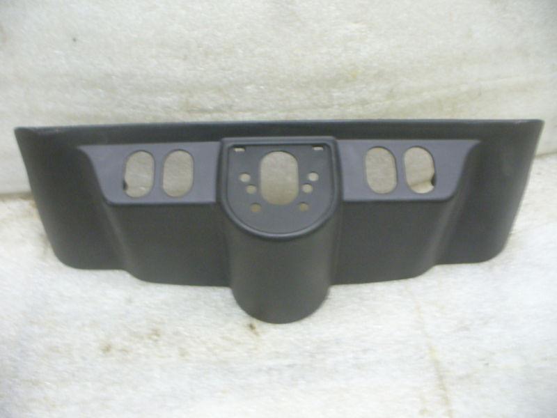 Harley 96-up flhtc oem black inner button panel.