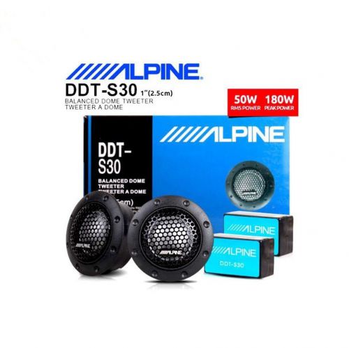 Cheap !!!!hot new alpine ddt-s30 25mm 1&#034; soft dome balanced car tweeters 360w