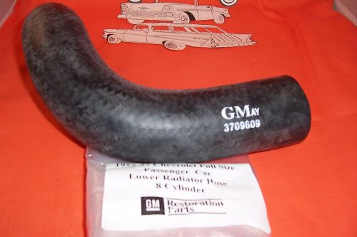 1955 1956 57 chevy lower radiator hose v-8 belair sedan hardtop wagon original