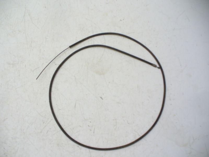 Indian 1949-50 warrior & tt models choke cable; 1276031.