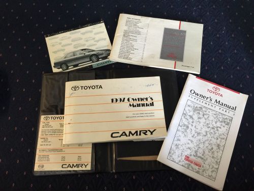 1997 toyota camry owners manual