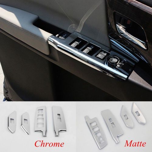 2 style!for honda odyssey 2015 door armrest window switch cover trim 4pcs