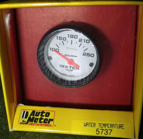 Brand new autometer phantom water temp gauge 5737