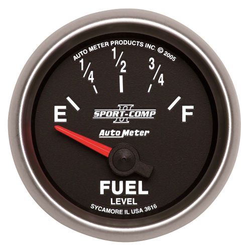 Auto meter 3616 sport-comp ii; electric fuel level gauge