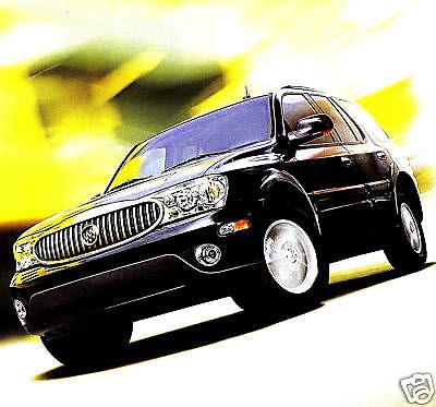 2006 buick ranier factory brochure-ranier cxl