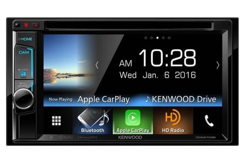 Kenwood ddx6703s 2 din dvd/cd player 6.2&#034; lcd android iphone hd radio bluetooth
