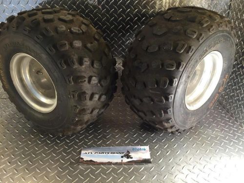 Yamaha banshee raptor warrior yfz dwt rear wheels, tires 4/115