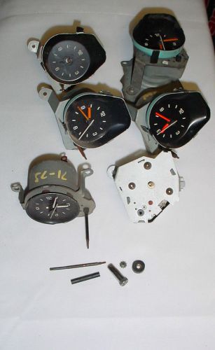 1970-77 chevrolet monza and vega clock lot nice!