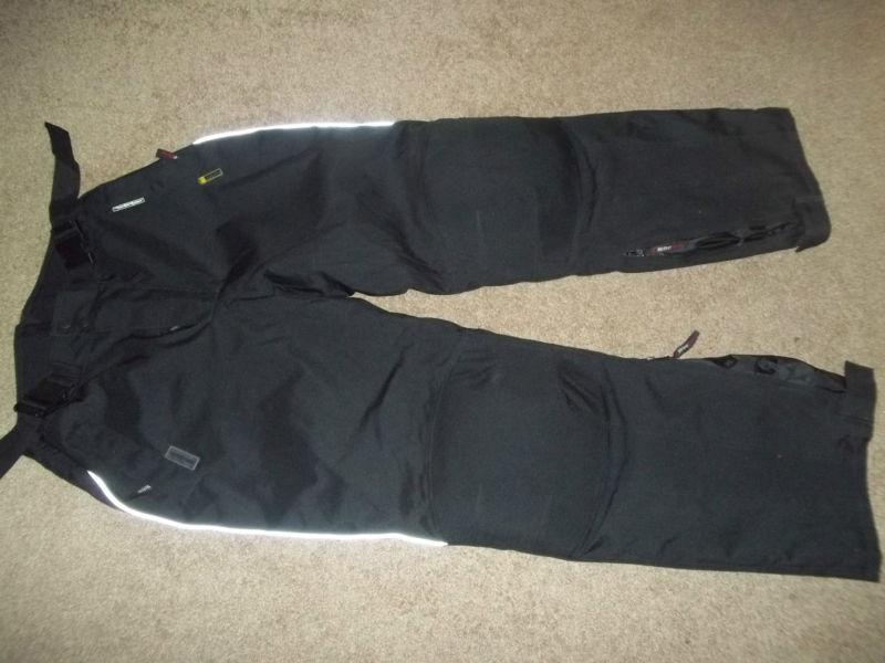 Nitro motocross racing pants sz large , twin skin, dura guard