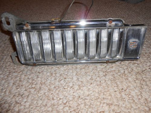 Cadillac eldorado side marker light assembly rh oem 1967 1968 1969 1970