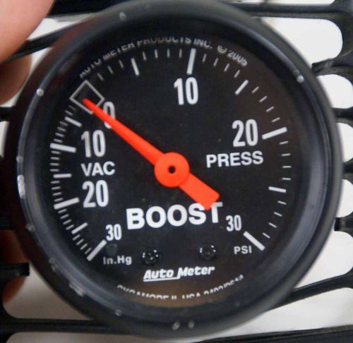 Autometer boost gauge