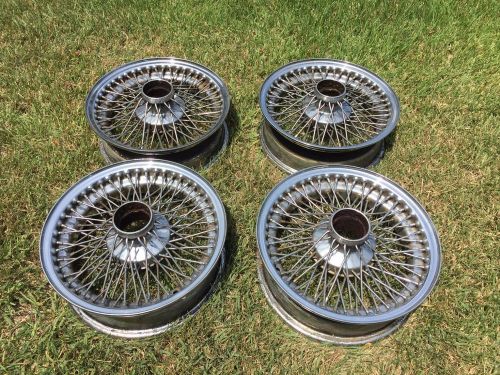 Jaguar xke s2 s1.5 wire wheels  5&#034;x15&#034;  xa472