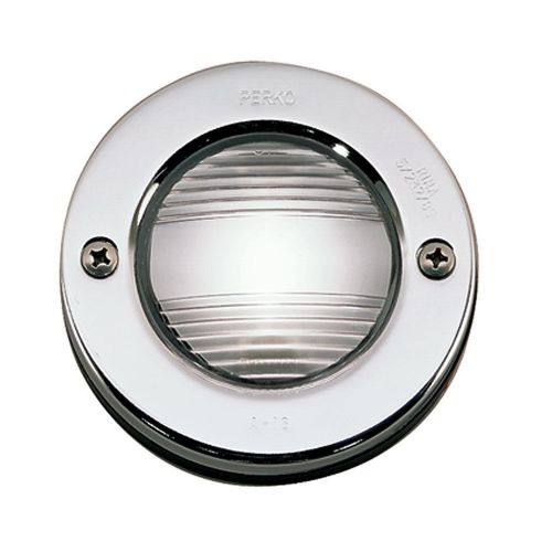 Perko 0946dp112v vertical mount stern light 12vdc w/chrome bezel