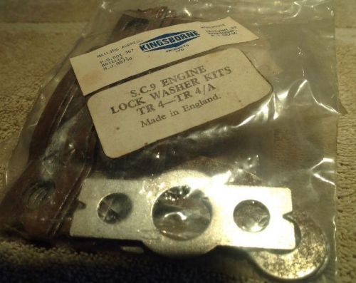 Engine lock washer kit sc 9 triumph tr4 tr4/a nos 3kits