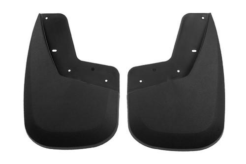 Husky 56801 2007 gmc sierra front mud flaps pair 2-pc set