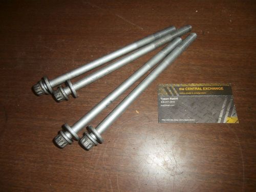 02 03 polaris sportsman 500 genuine engine motor cylinder head torq bolt set *4