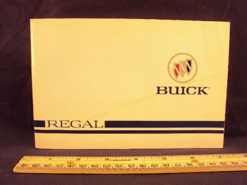 1996 96 buick regal owners operator manual book ~ original