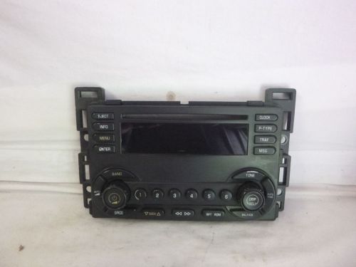 04-06 chevrolet malibu radio cd face plate 22734878 mk61328