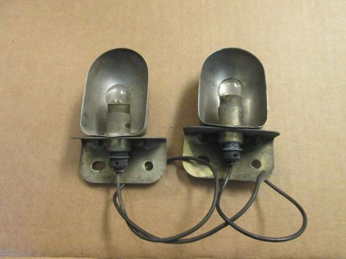 Vintage gm accessories chevy underhood lamp engine motor compartment car light