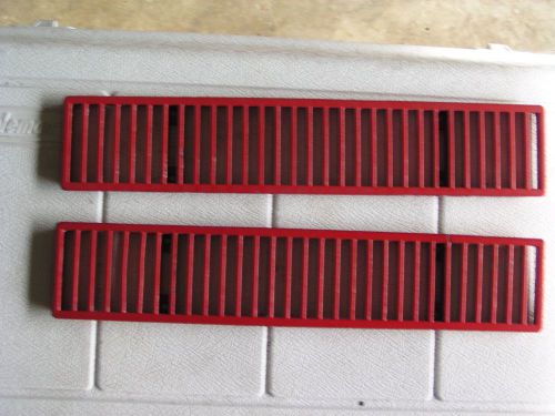 C3 corvette original rear deck astro ventilation grille pair 1968-1976