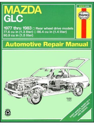Mazda glc repair &amp; service manual 1977-1983