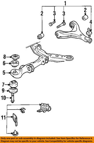 Gm oem 25536050 front suspension-insulator cshn