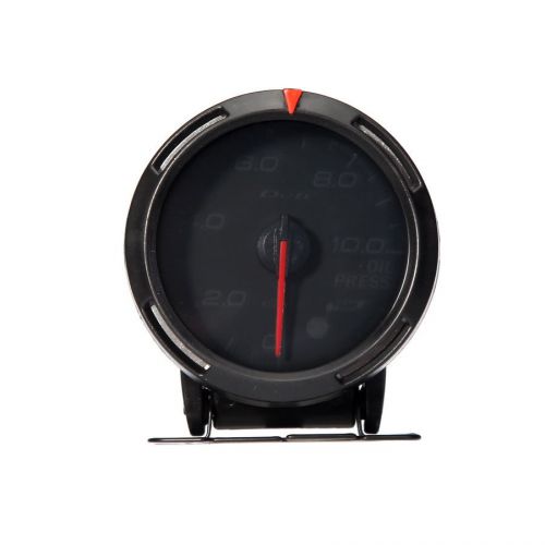 13-color universal car auto 12v led oil pressure gauge meter 2.36&#034; 60mm