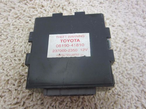 2000 - 2004 toyota avalon theft locking computer module 08190-41810 #7103n