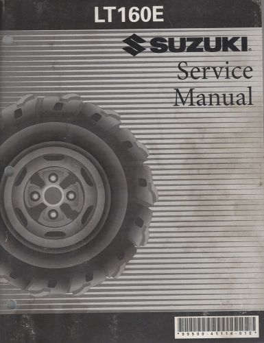 1990-2004 suzuki atv  lt160e  p/n 99500-41114-01e  service manual (740)
