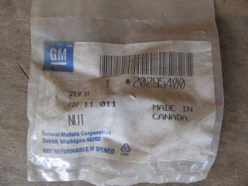 Nos new gm oem side glass-hinge nut 20295400