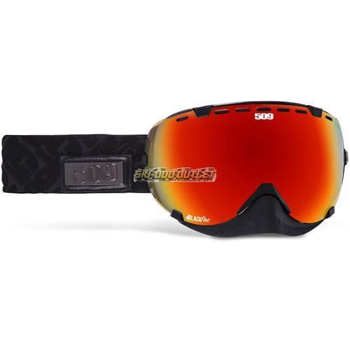 509 aviator goggle - black fire