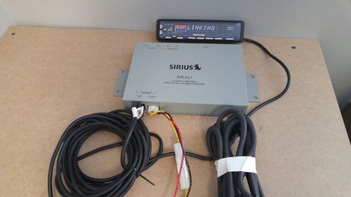 Sirius sir-cl1 clarion sirius satellite receiver with dsc920s controller