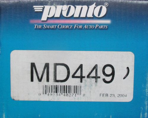 Brand new pronto md449 front semi-metallic brake pads fits vehicles listed