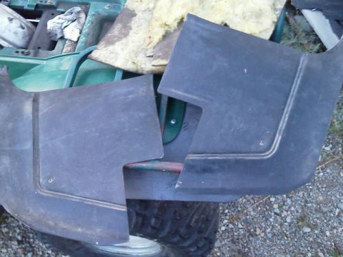 Mopar a - body, duster black inside floor kick side panels, set, nice