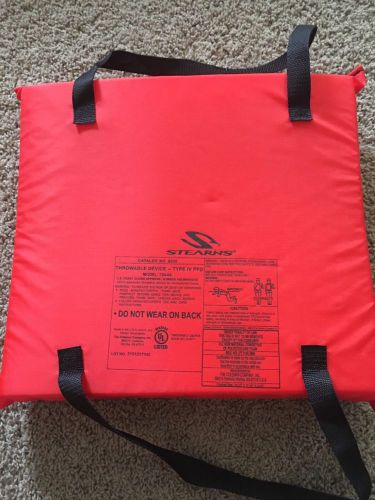 Boat cushion, fishing seating cover pad, kayak canoe throw flotation device