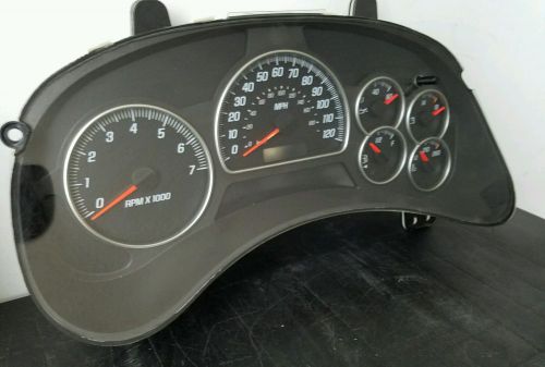 Speedometer 02 03 04 gmc envoy us w/driver information display opt u68 15195444