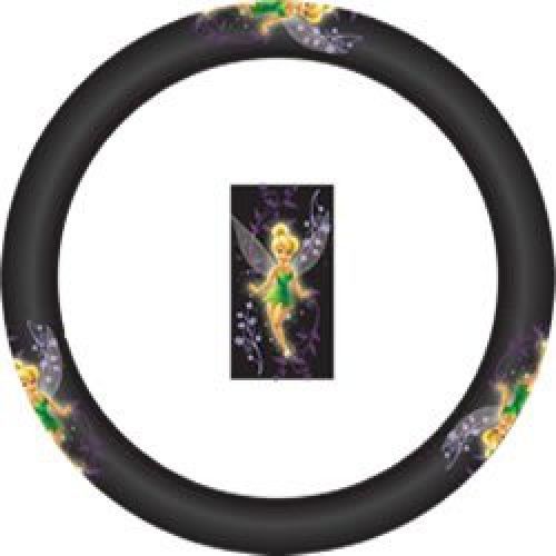 La auto gear tinker bell mystical fairy with purple flowers disney cartoon