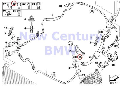 3 x bmw genuine cable harness fixings coolant lines aluminium screw m 8x17 e60 e