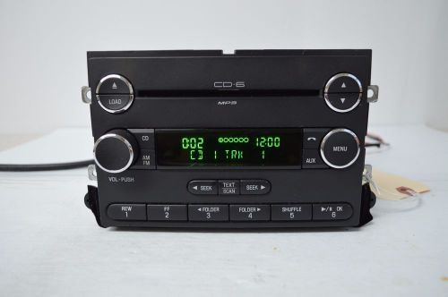 2010 10 ford expedition radio 6 cd changer mp3 with sub  tested a32#011