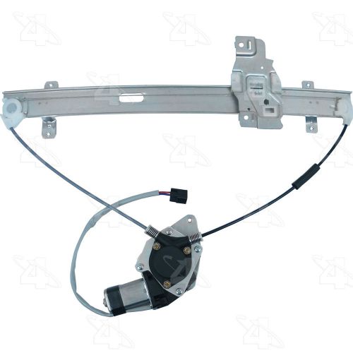 Power window motor and regulator assembly-window assembly front left