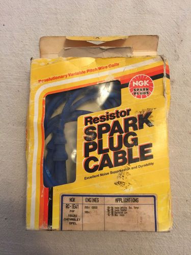 Resistor spark plug cable - spark plug wire set ngk rc-ie41