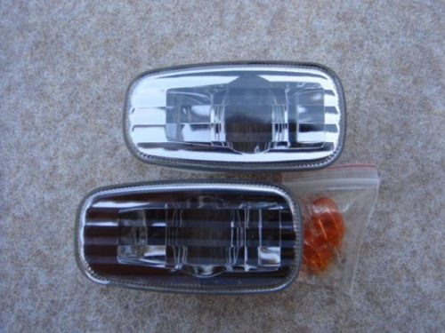 02-09 toyota land cruiser prado 120 smoke side marker turn signal light pair