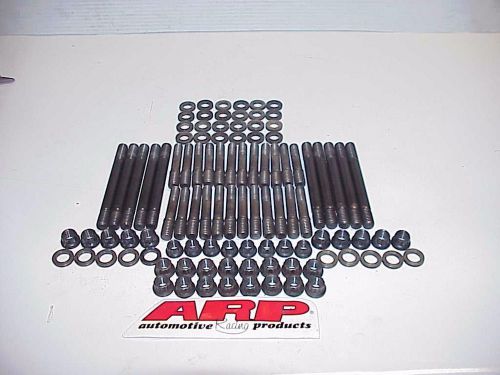 Arp head stud kit with washers &amp; nuts for sb2.2 chevy nascar 3/8&#034; x 7/16&#034; block