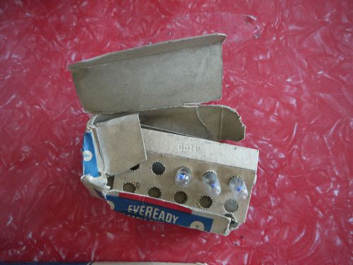 Eveready miniature lamps 410 vtg auto lamps untested barn fresh