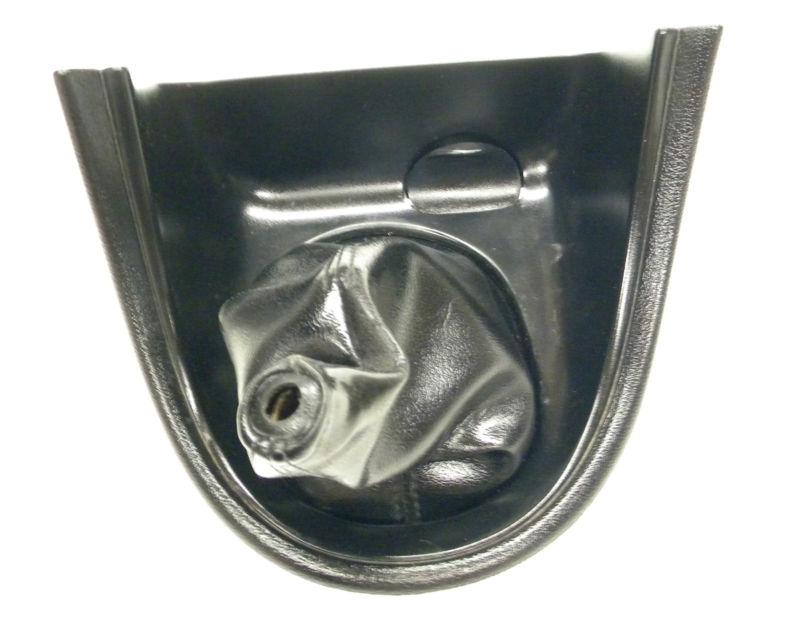 94-04 mustang oem black center console manual shift shifter bezel trim clean