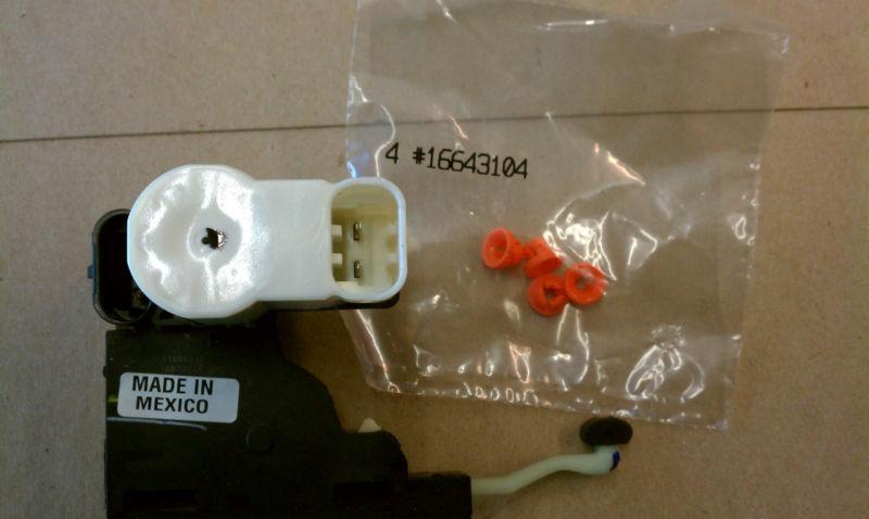 New power door lock actuator # 25664287