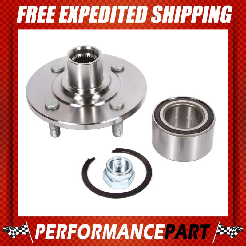 1 new gmb front left or right wheel hub bearing assembly w/o abs 730-0175